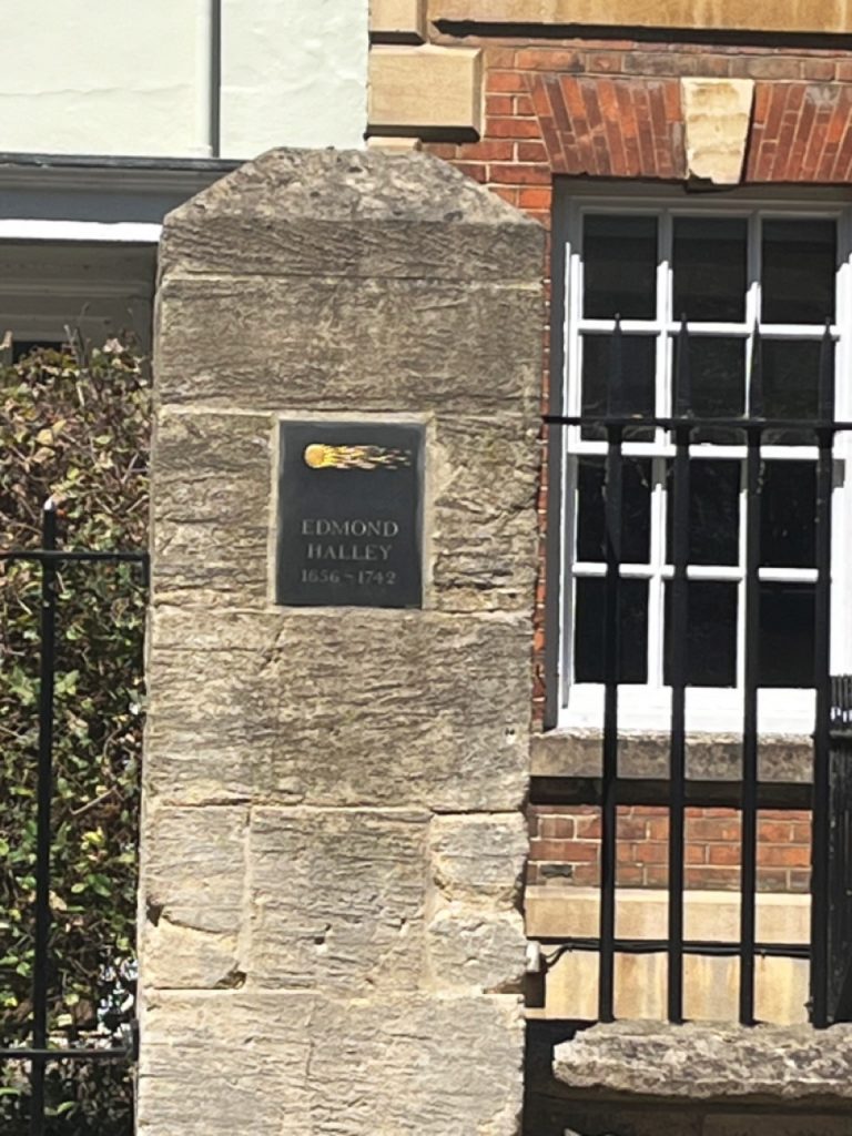 Edmund hailey home- Haileys comet